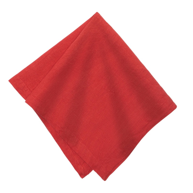 Couleur Nature Everyday Napkin Cranberry