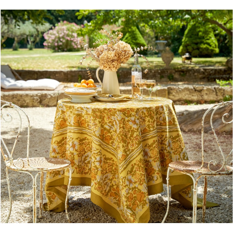 Couleur Nature French Tablecloth Jardin 71x71