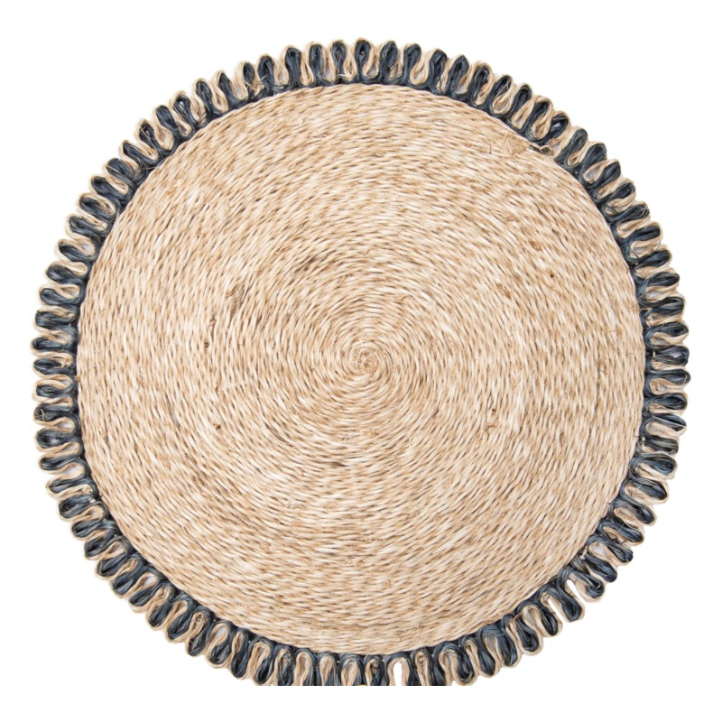 Couleur Nature Loopy Abaca Natural & Navy