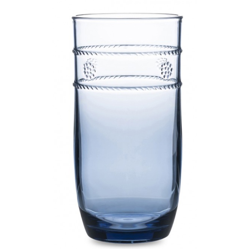 Juliska Isabella Acrylic Blue Large Beverage