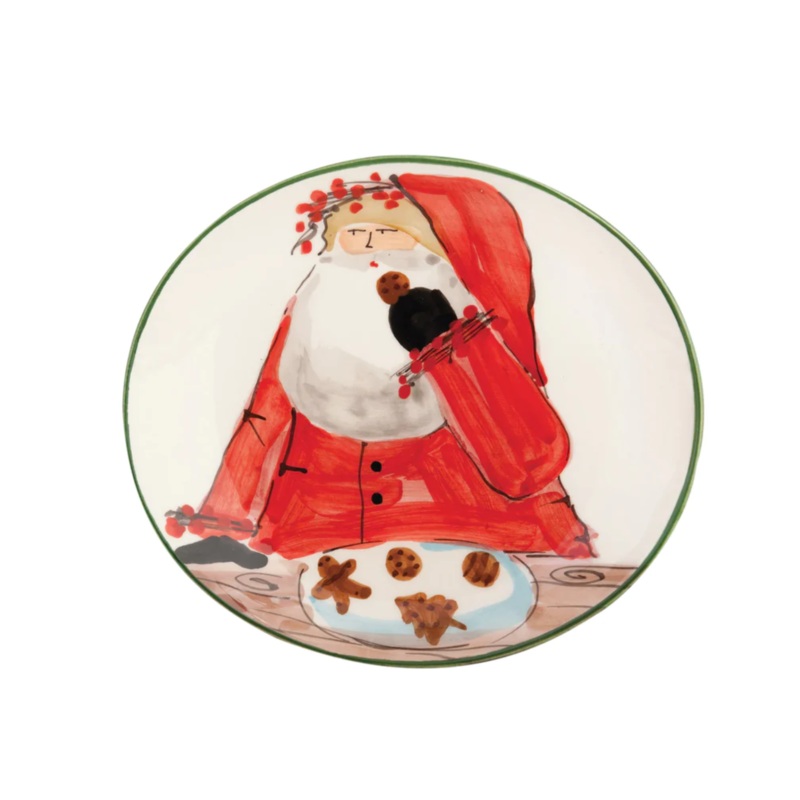 Vietri OLD ST. NICK COOKIE PLATE