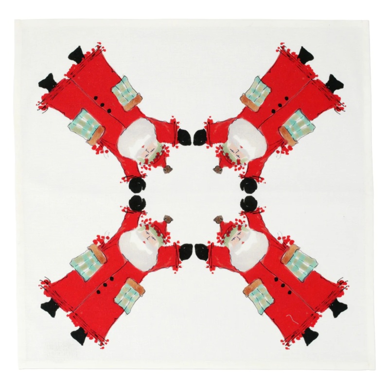 Vietri OLD ST. NICK SQUARE TABLECLOTH