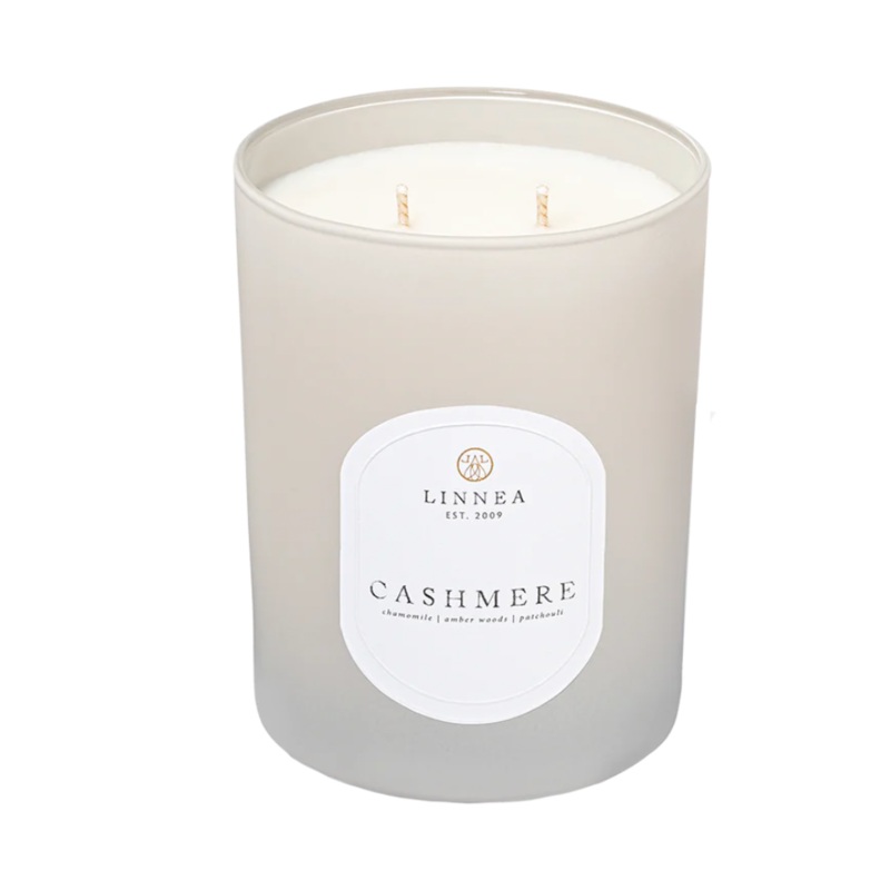 Linnea Cashmere Two-Wick Candle 11oz