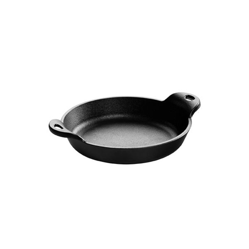 Lodge Heat-Treated 14 Ounce Round Cast Iron Mini Server