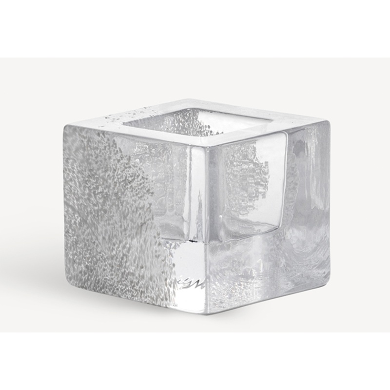 Orrefors Brick White Votive