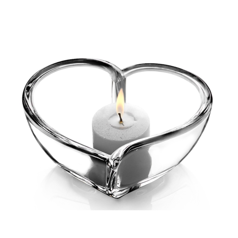 Orrefors Heart Bowl/Votive (small)