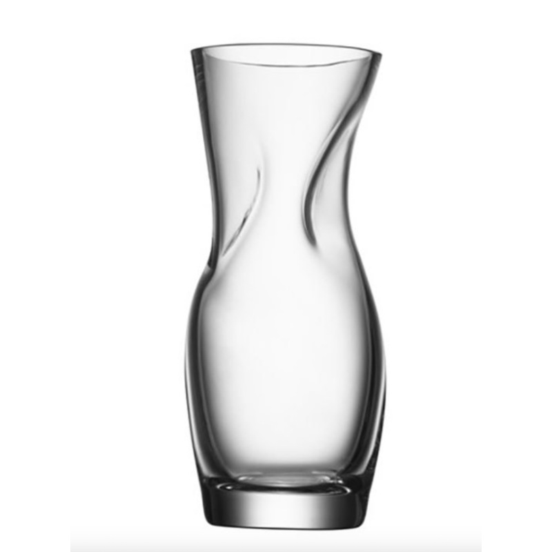 Orrefors Squeeze Clear Vase Small