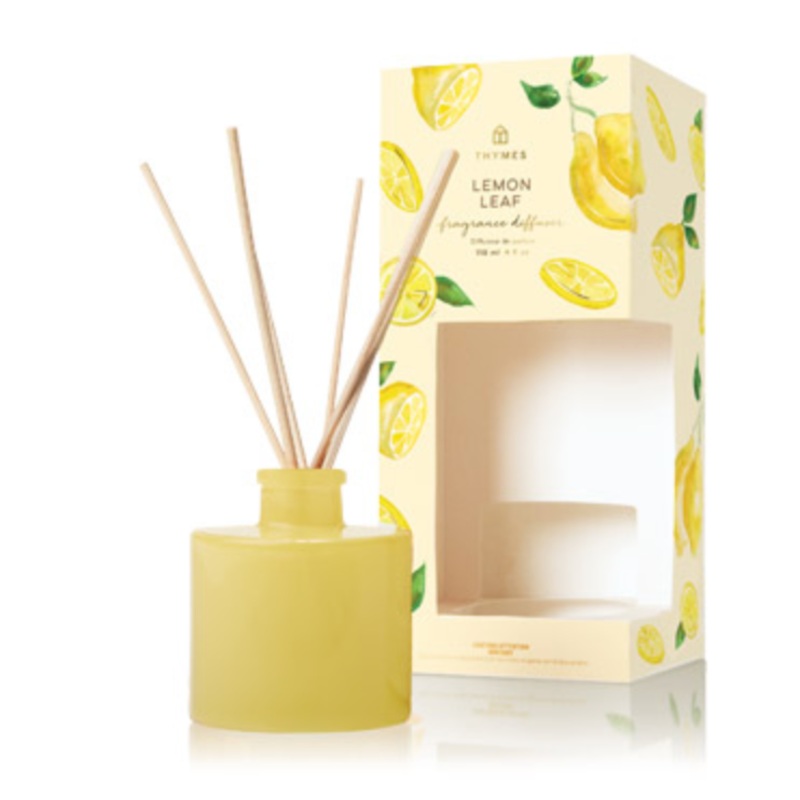 Thymes - LEMON LEAF PETITE REED DIFFUSER