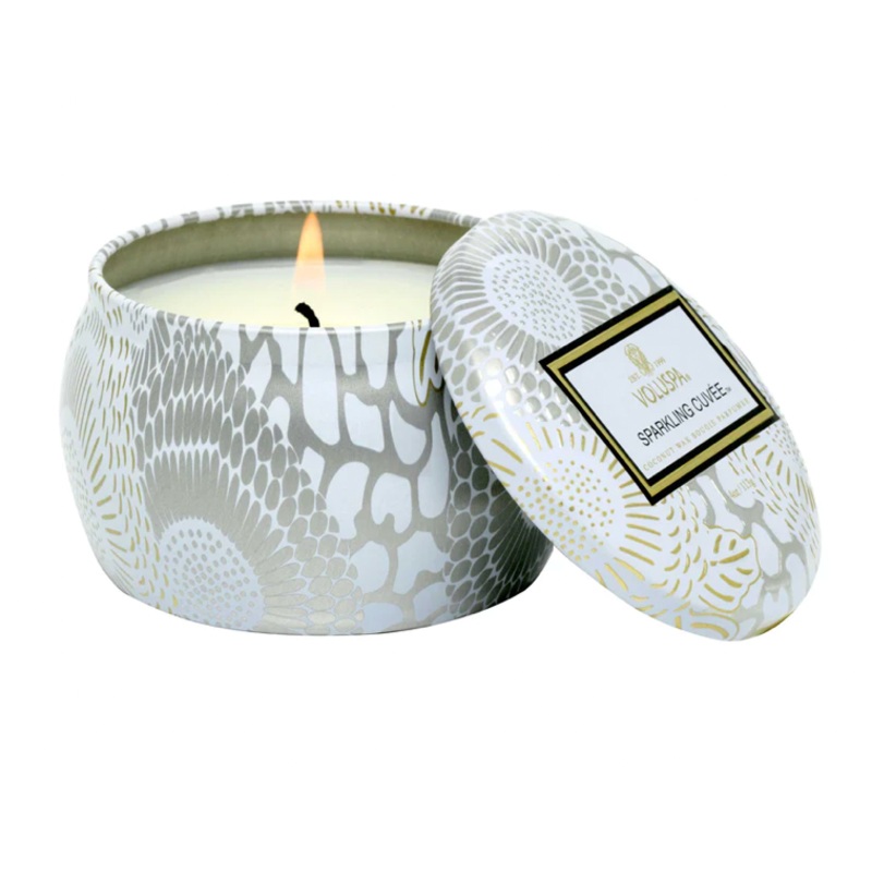 Voluspa Sparkling Cuve Mini Tin Candle