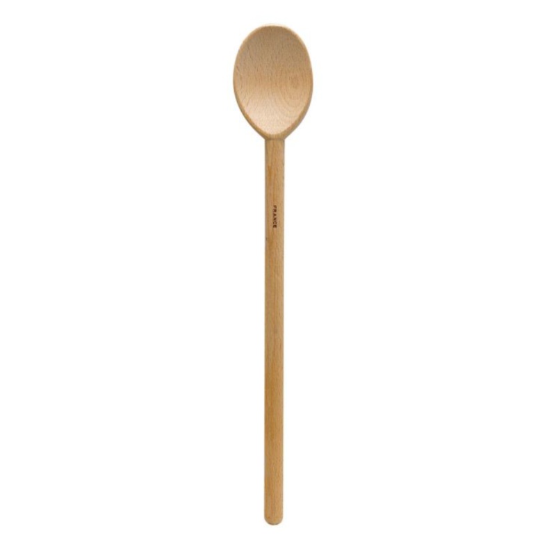 Classic French Beechwood Spoon, 14in