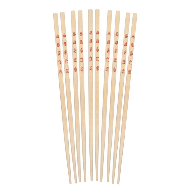 Helen's Asian Kitchen Engraved Fiberglass Chopsticks, 5 Pair