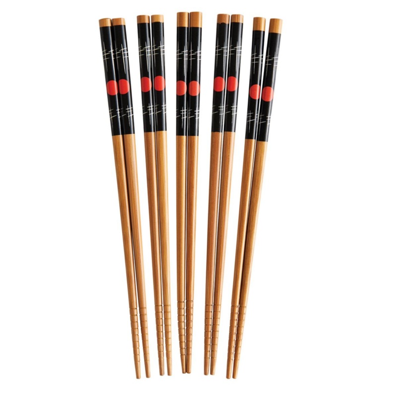 Helen's Asian Kitchen Sushi Chopsticks, 5 Pairs