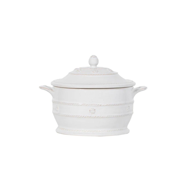 Juliska Berry & Thread Mini Cocotte - Whitewash