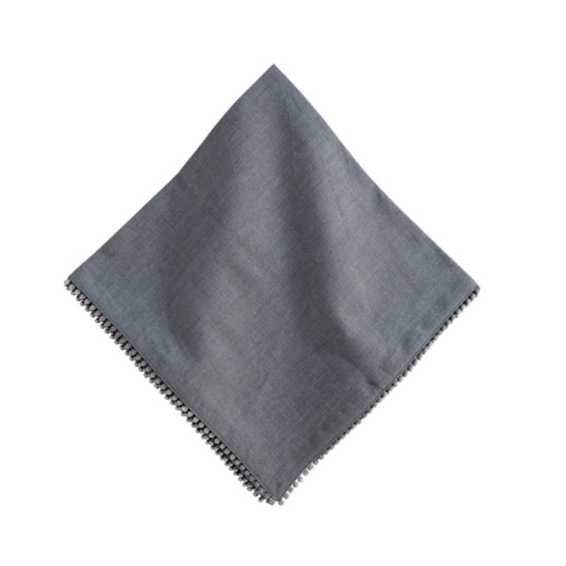 Juliska Berry Trim Napkin - Flint