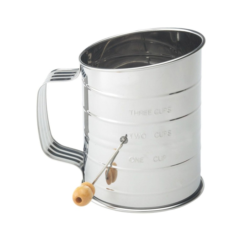 Mrs. Anderson's Baking Hand Crank Sifter, 3 Cup