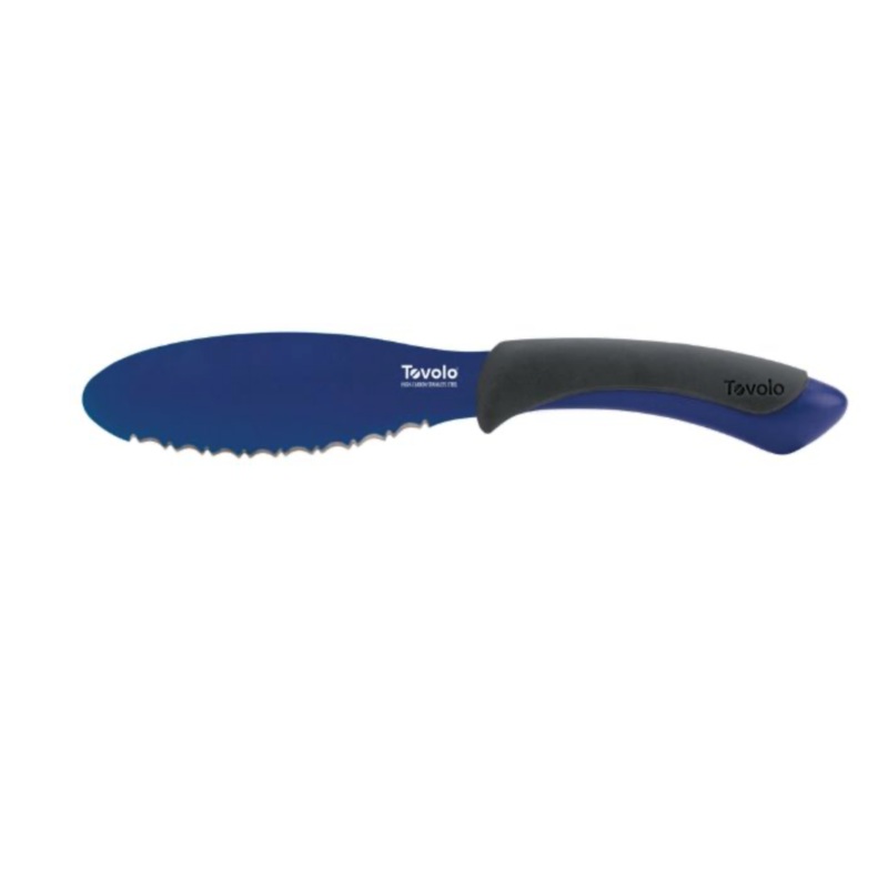 5.5" COMFORT GRIP BAGEL KNIFE - DEEP INDIGO