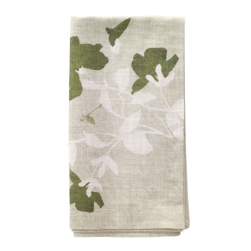 Bodrum Silhouette Napkin, 21", Green