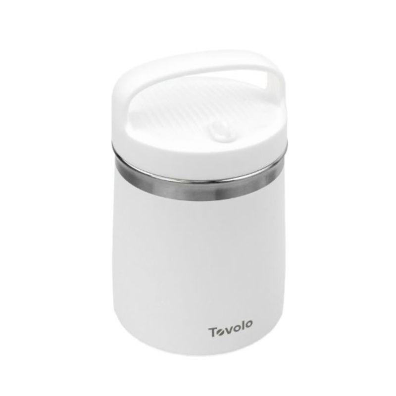 ICE CREAM TUB WHITE STAINLESS STEEL