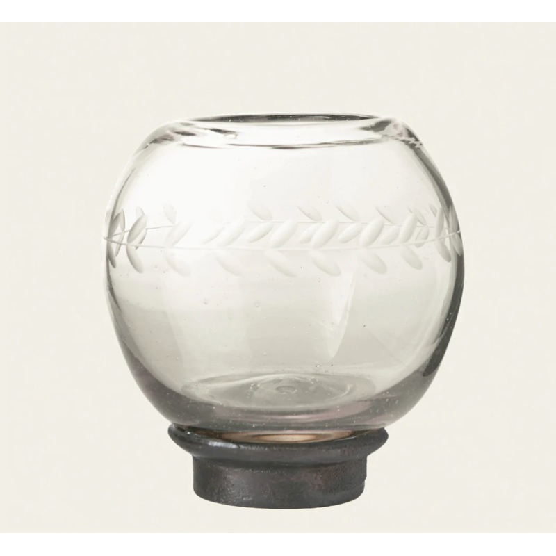 Jan Barboglio Rosa Florero Glass Vessel