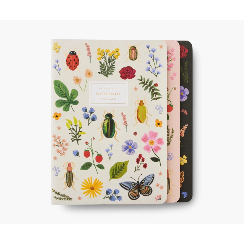 Rifle Paper Co. Stitched Notebook Set- Curio