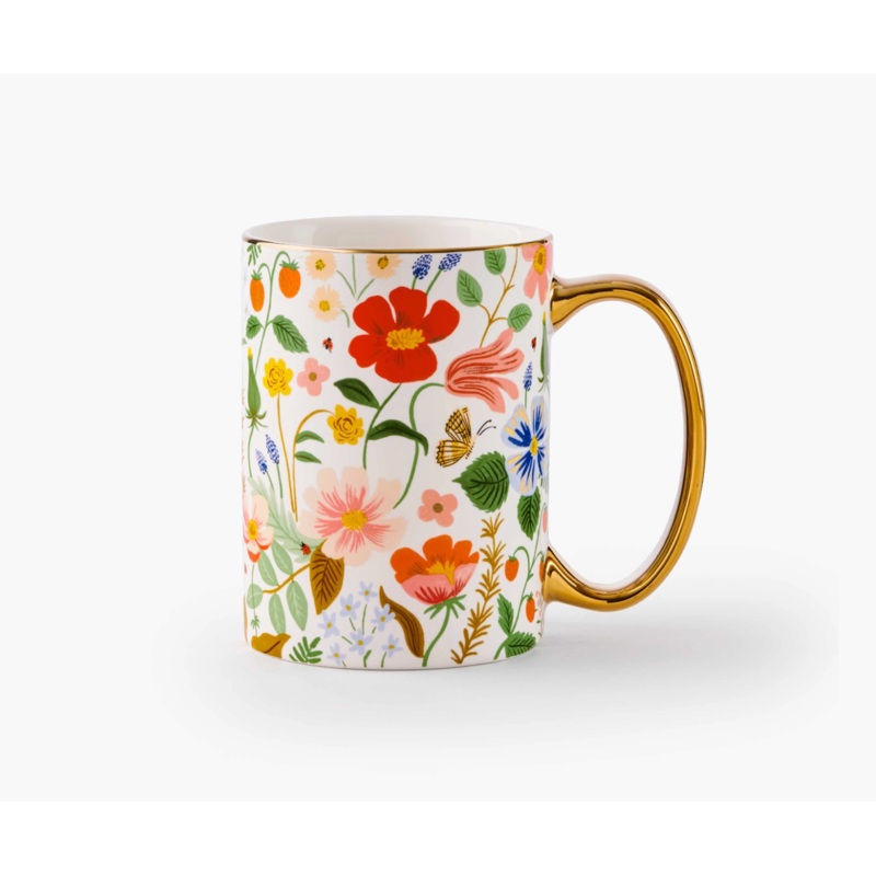 Rifle Paper Co. Strawberry Fields Mug