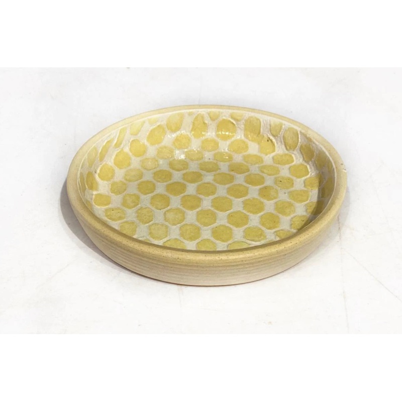 TerraFirma Dot Wine Coaster, Butter