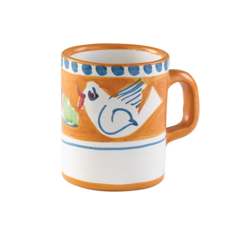 Vietri Campagna Uccello Mug