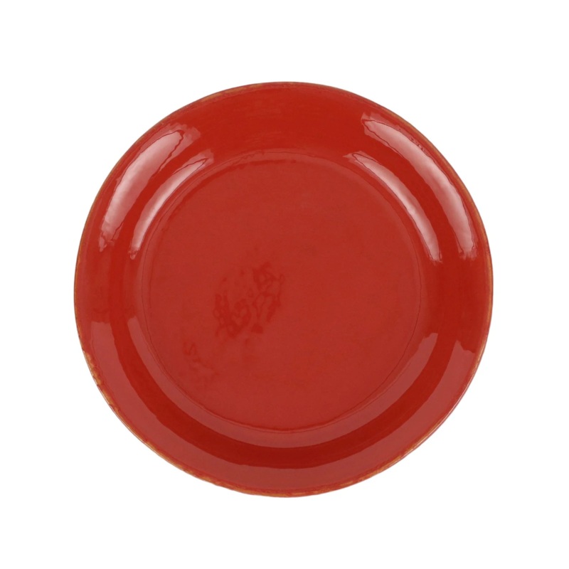 Vietri Cucina Fresca Salad Plate, Paprika