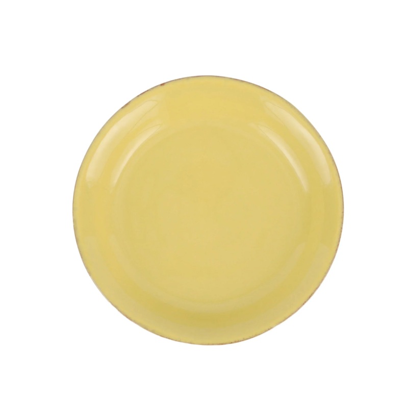Vietri Cucina Fresca Salad Plate, Saffron