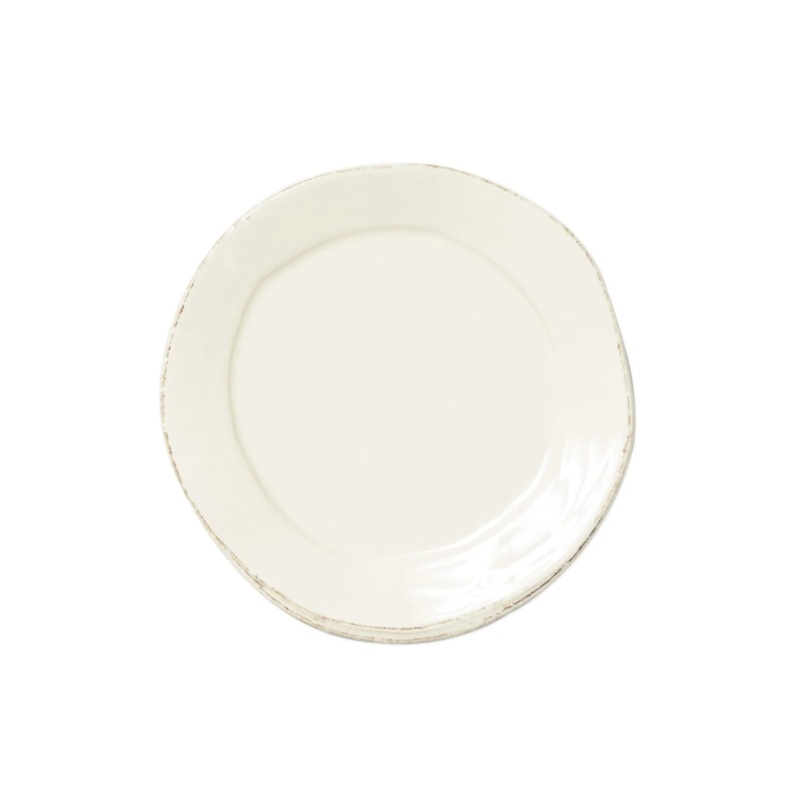 Vietri Lastra Canape Plate, Linen