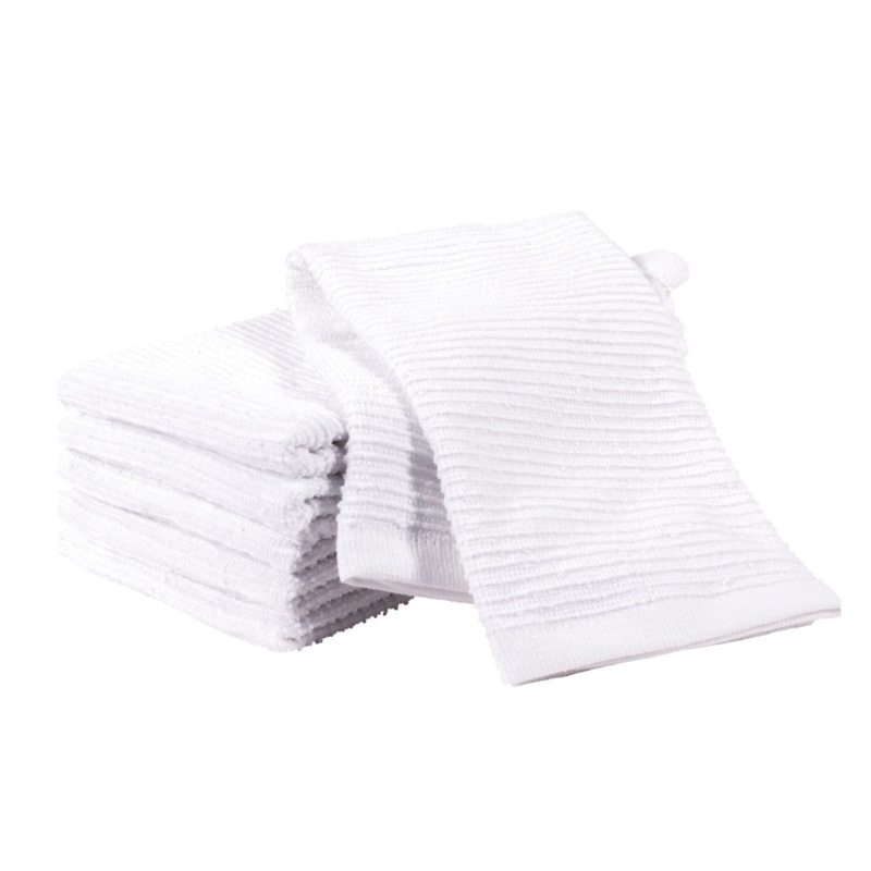 WAVE TERRY BAR MOPS, WHITE
