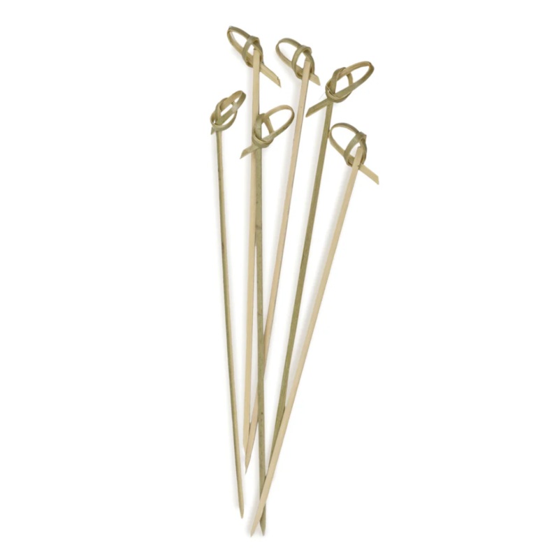 BAMBOO KNOT PICKS - 6 1/2IN - 50CT