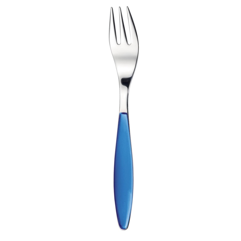 Guzzini Dessert Fork- Mediterranean Blue