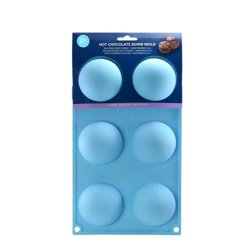 HOT CHOCOLATE BOMB SILICONE CANDY MOLD