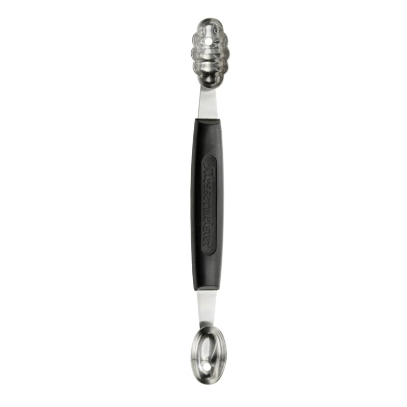 Messermeister DOUBLE-ENDED SCALLOPED & OVAL MELON BALLER