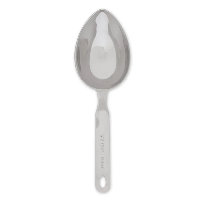 OVAL MEASURING SCOOP - 1/2 CUP