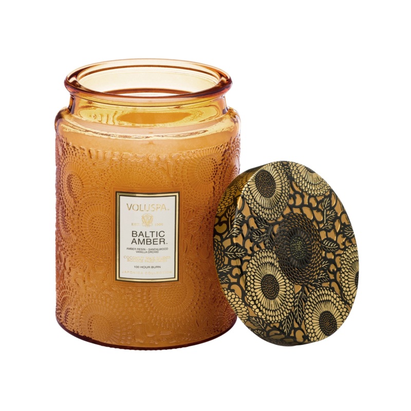 Baltic Amber Large Jar Candle