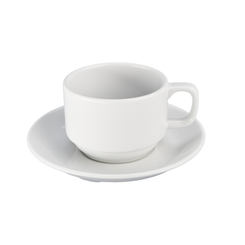 Cup & Saucer Set, 8oz