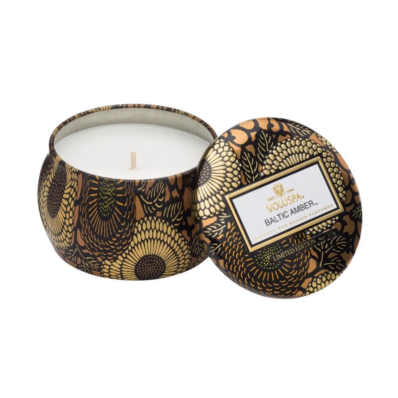 Voluspa Baltic Amber Mini Tin Candle