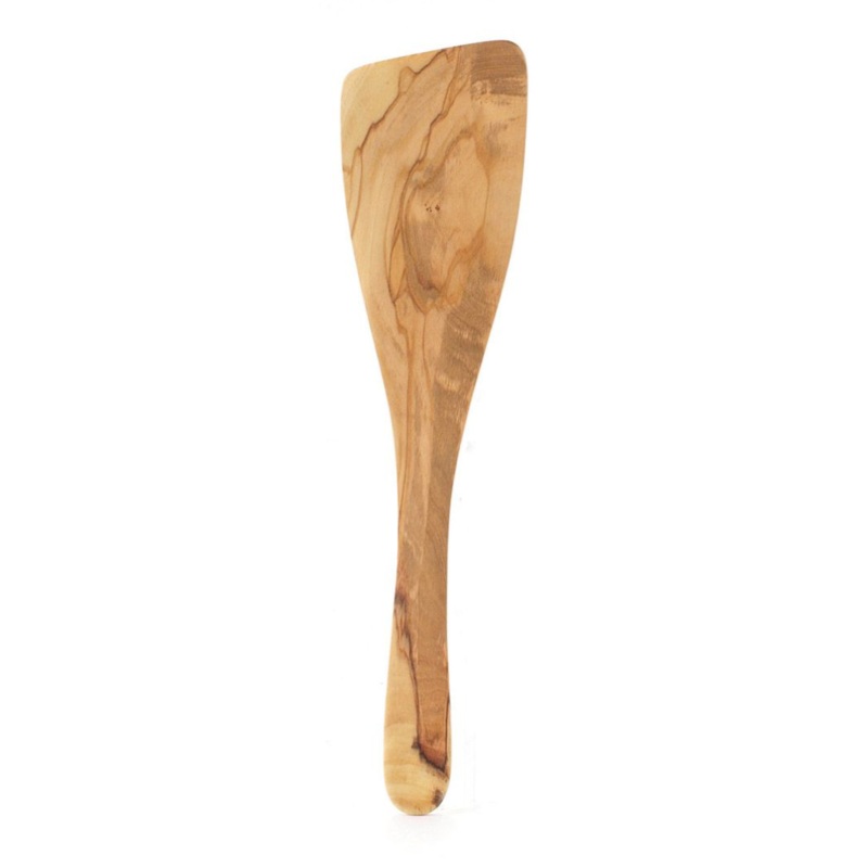 Eddingtons Italian Olive Wood Wide Spatula, 12.5in