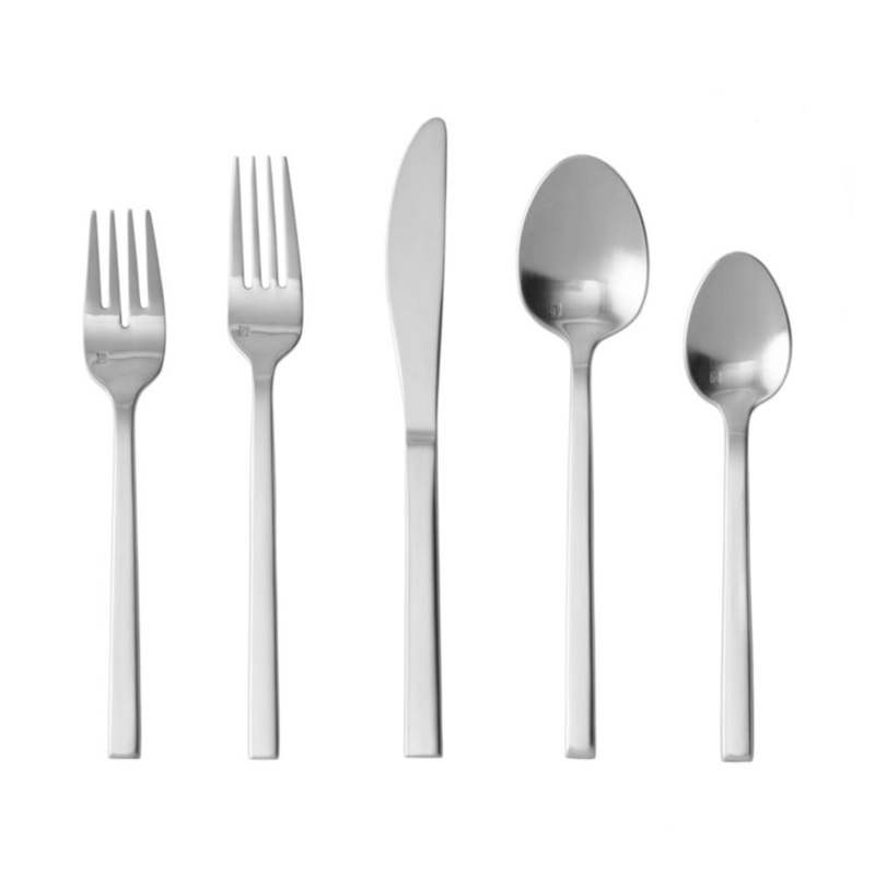 Fortessa Arezzo Brushed 20pc Flatware Set