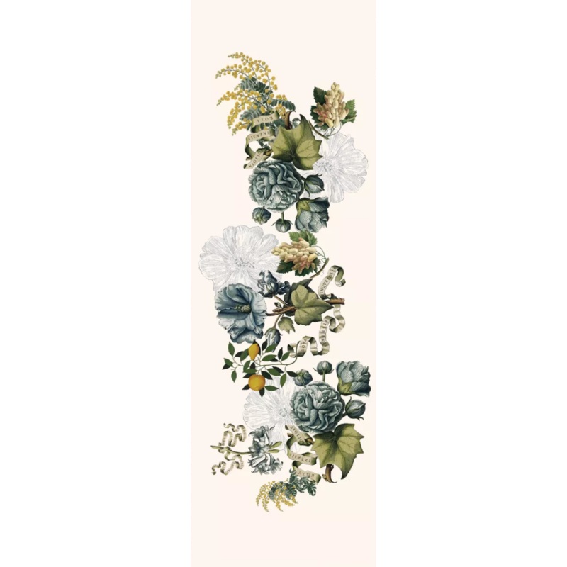 Garnier Thiebaut- Giardino naturel table runner, 20x61"