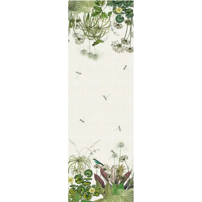 Garnier Thiebaut- Nenuphars Parchemin Table Runner, 20x61"