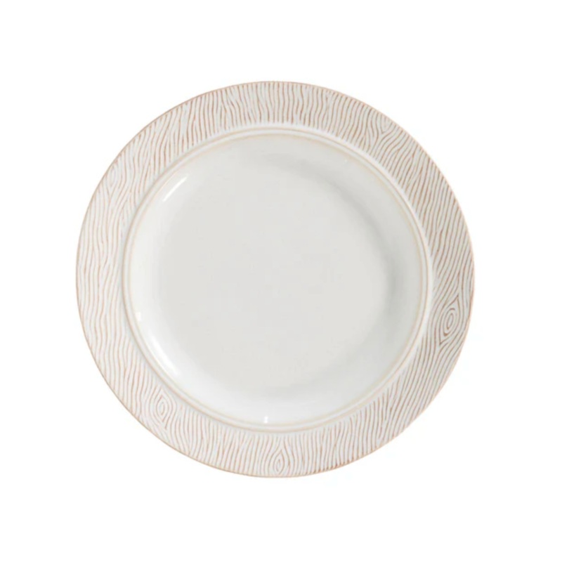 Juliska Blenheim Oak Dessert/Salad Plate - Whitewash