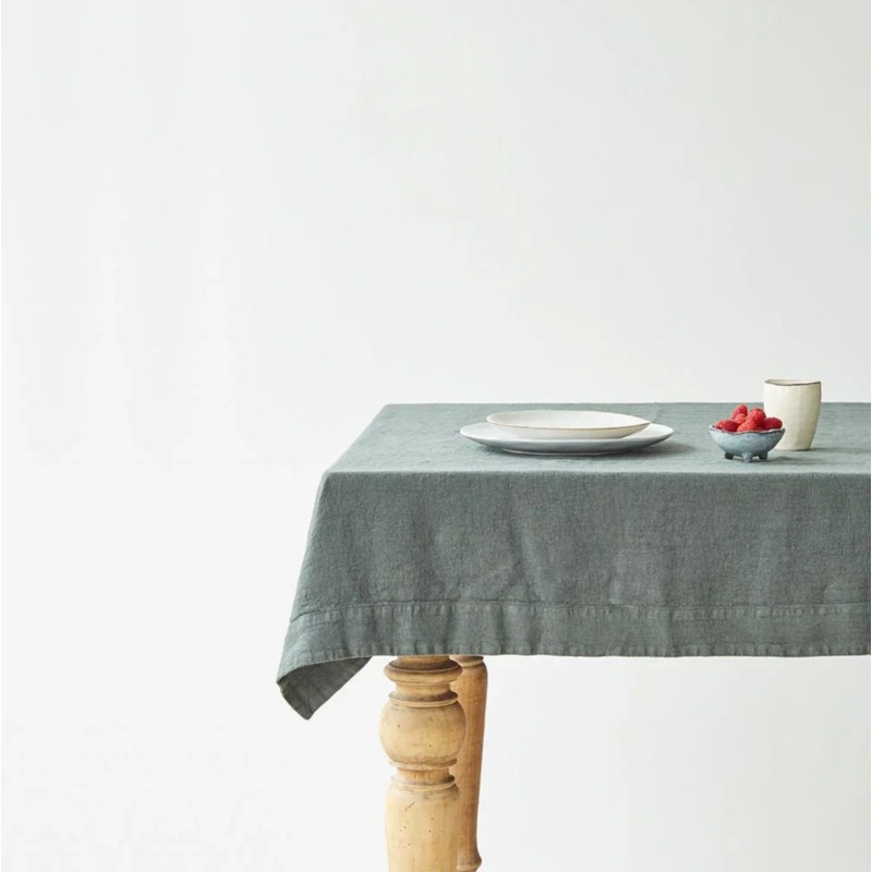 Linen Tales Forest Green Linen Tablecloth Regular price
