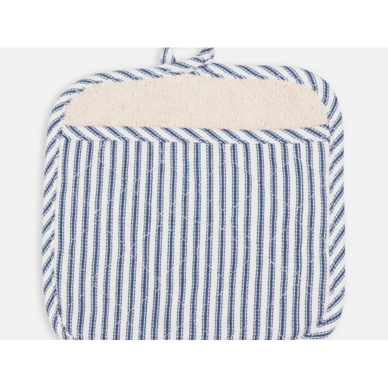 METRO STRIPE POTHOLDER, BLUE