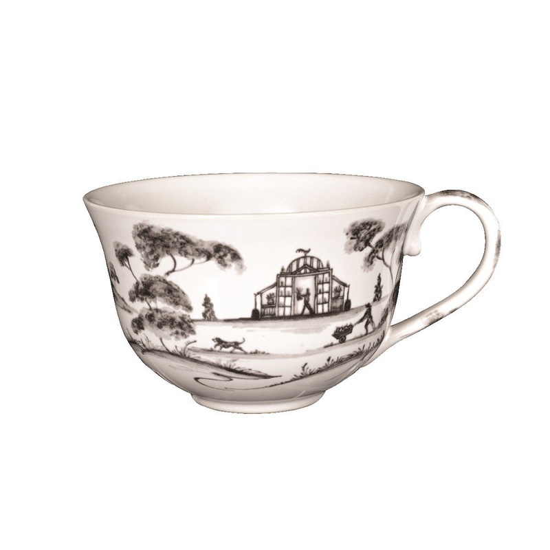 Country Estate Flint Tea/Coffee Cup Garden Follies