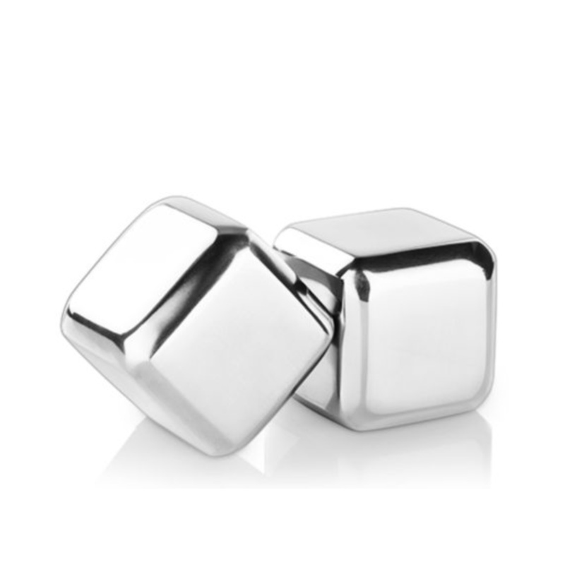 Glacier Rocks Large Stainless Steel Cubes by Viski