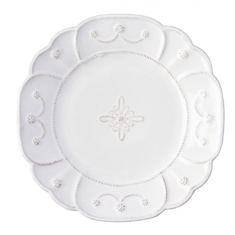 Jardins du Monde Whitewash Dessert/Salad Plate