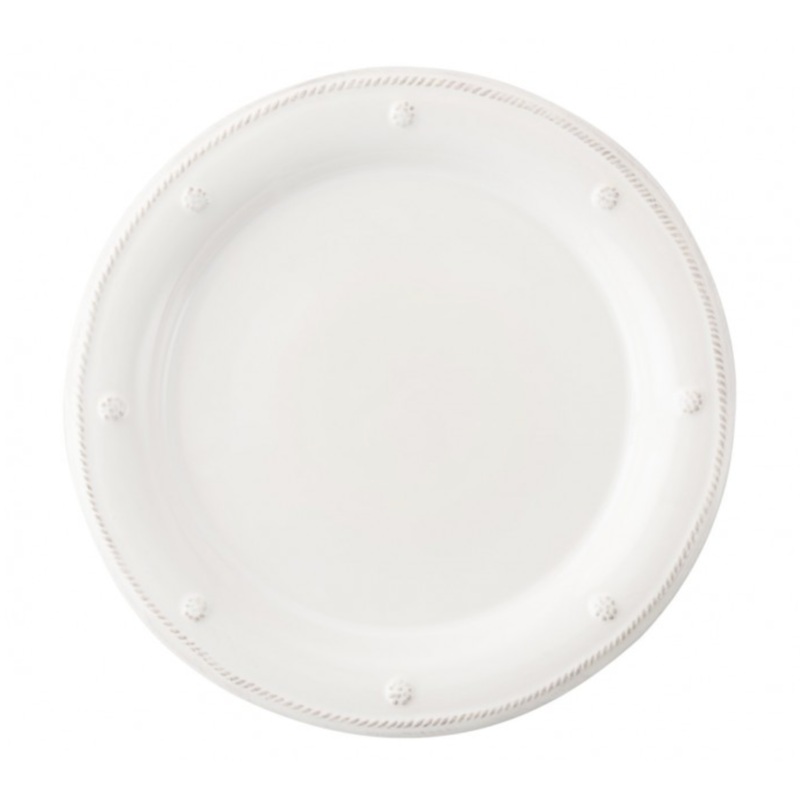 Juliska Berry & Thread Whitewash Dessert/Salad Plate